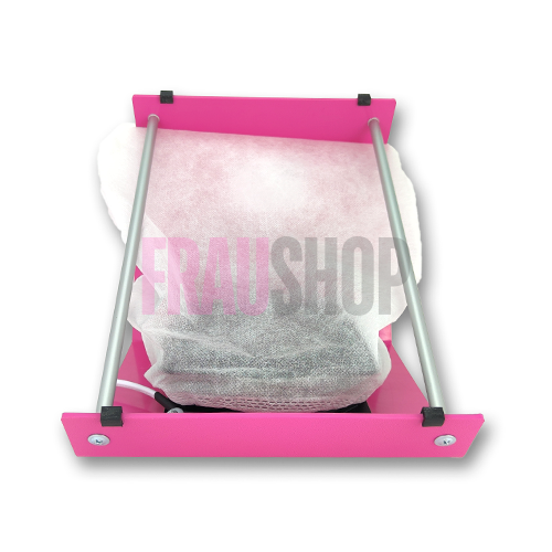 Витяжка для манікюру настільна, з мішком Nailtronic NT120 Plus 31Вт (Рожева)